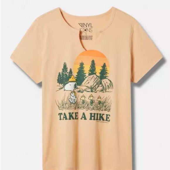 Peanuts Classic Fit Cotton Tee Torrid Size 3 - Picture 1 of 3